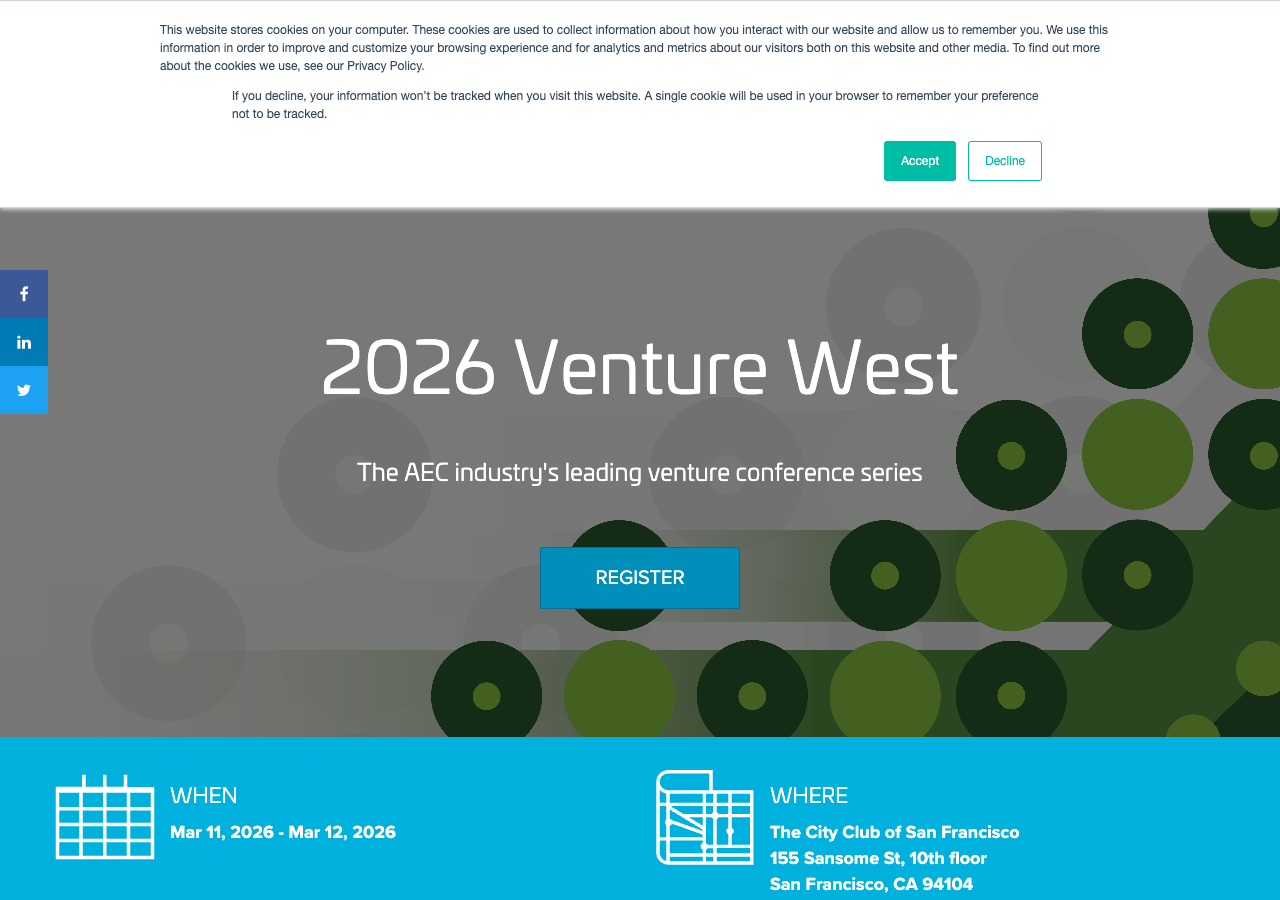 BuiltWorlds Venture West page preview