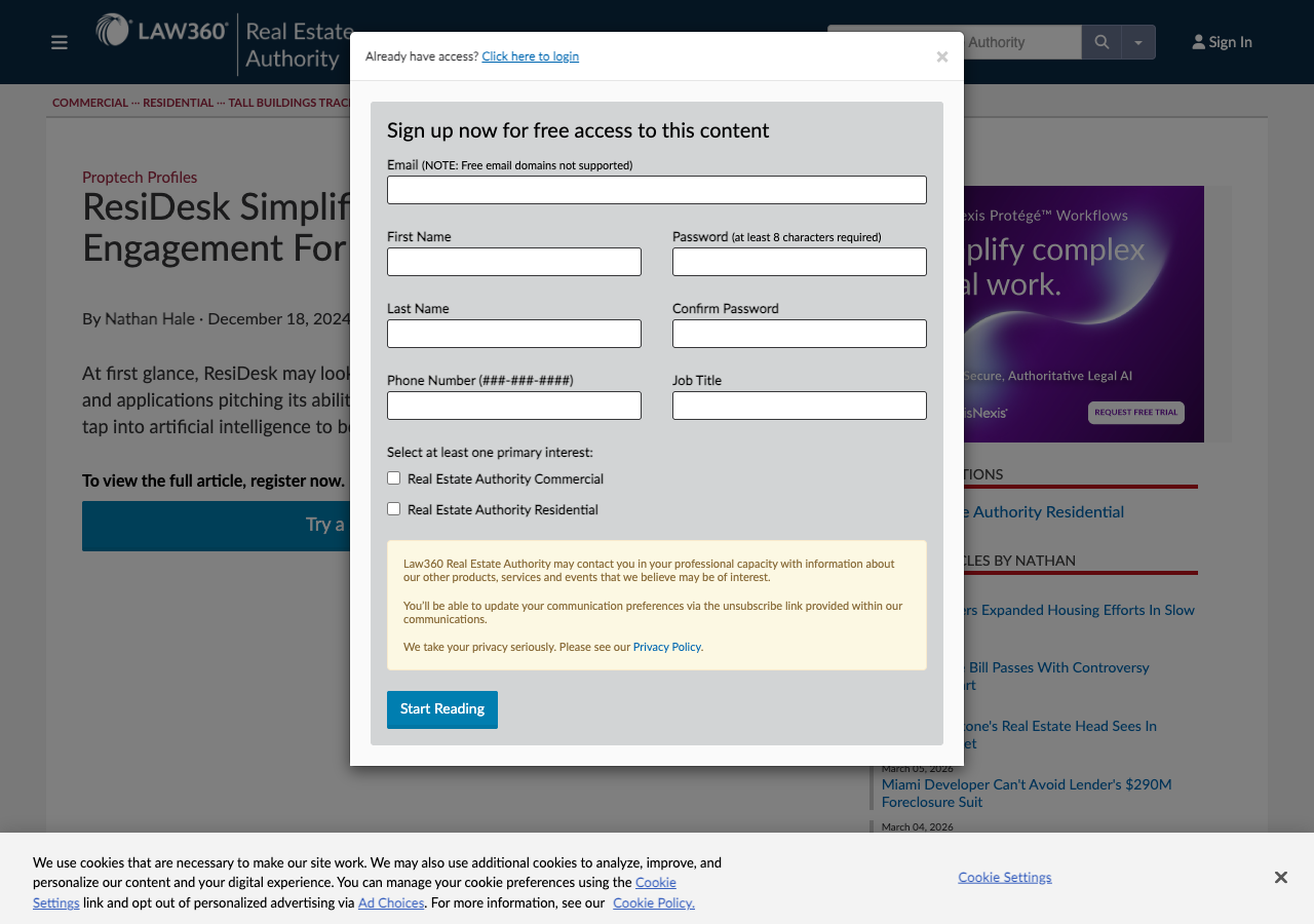 Law360 article preview