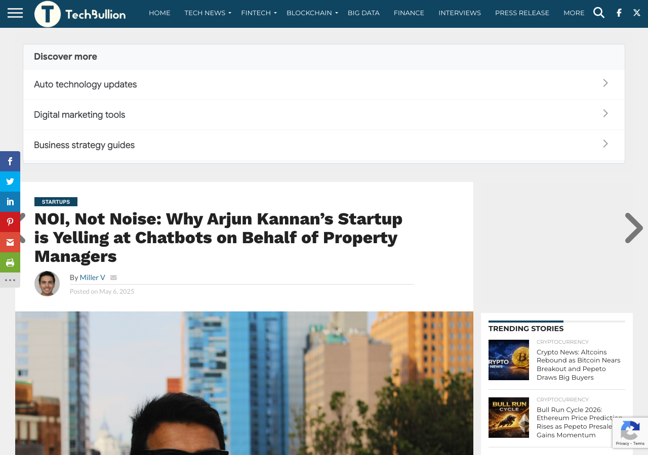 TechBullion article preview